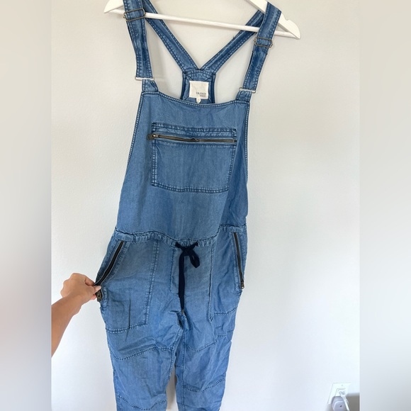 ARITZIA Wilfred Denim Overalls, Size Extra Small - Picture 2 of 5